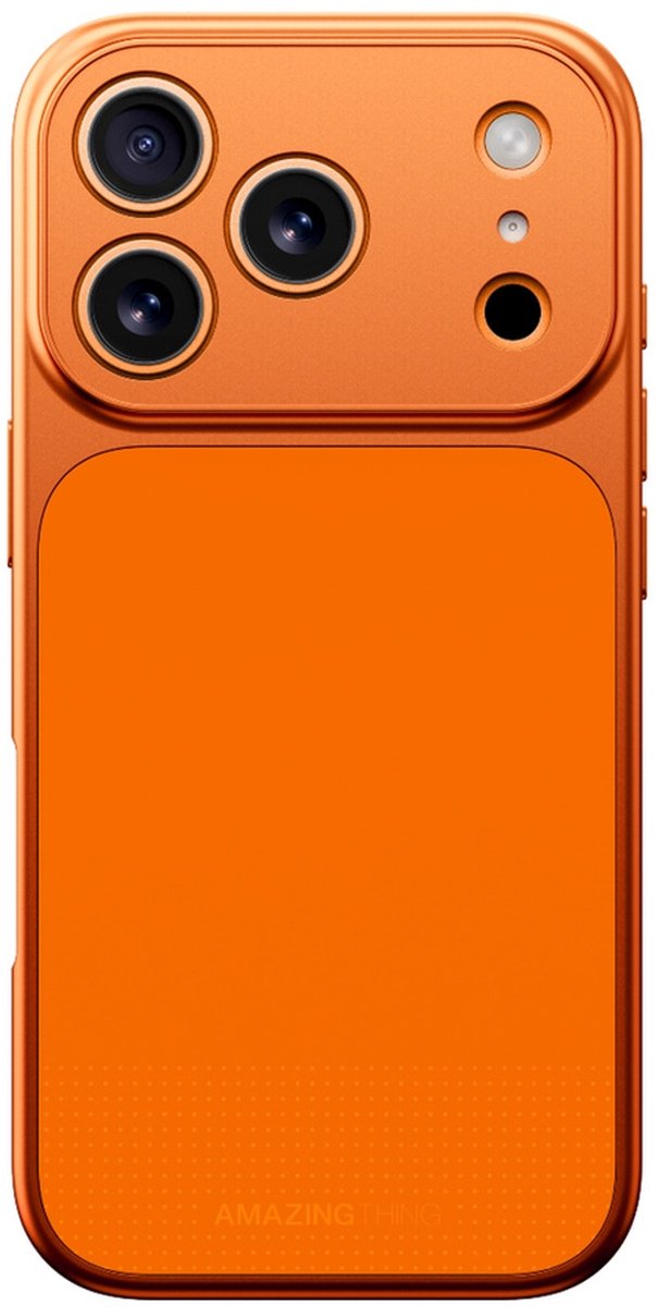 AmazingThing Minimal Mag Full Cover Skal till iPhone 17 Pro - Orange