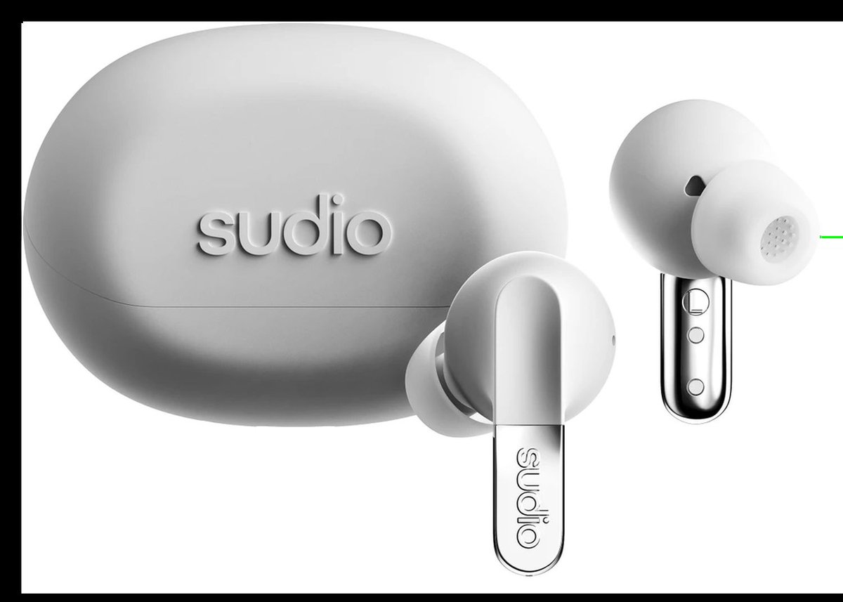Sudio Headphone N3 Pro In-Ear True Wireless White