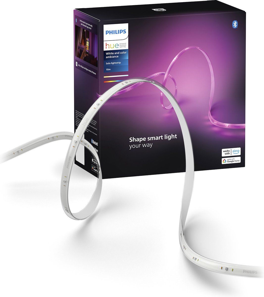 Philips Hue Solo Lightstrip 10 meter - White & Color Ambiance