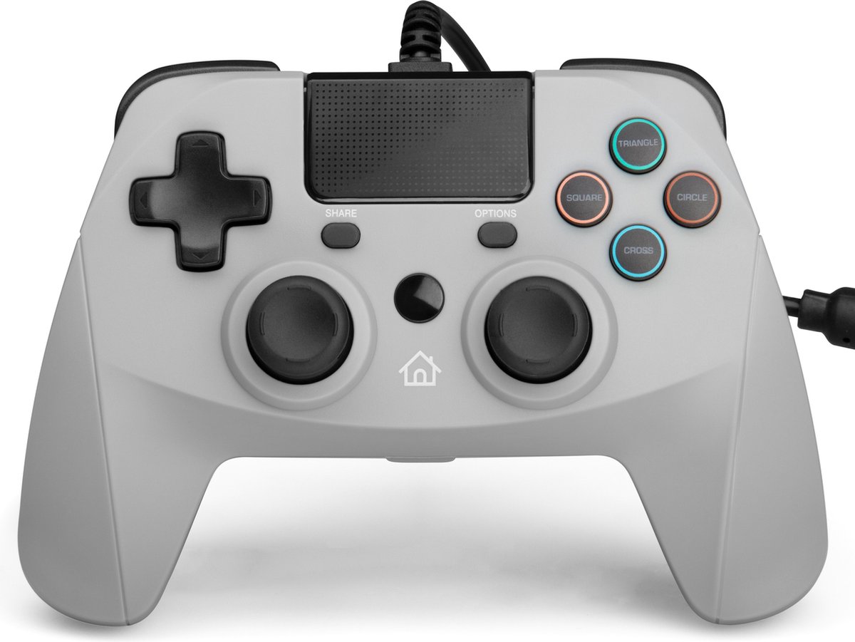 Snakebyte GAME:PAD 4 S (GREY) - Wired Controller - Sony PlayStation 4