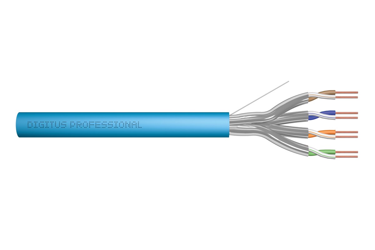 Digitus Bulkkabel Nej Cat 6a 305m Blå
