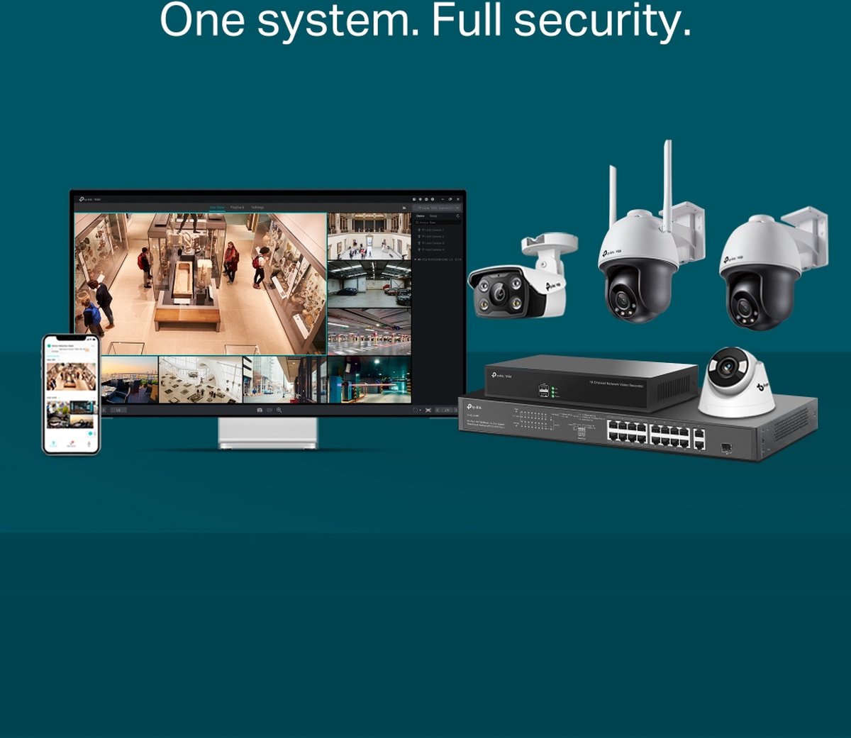 Tp-link Vigi C540-w 4mm 4mp Full-color Network Camera