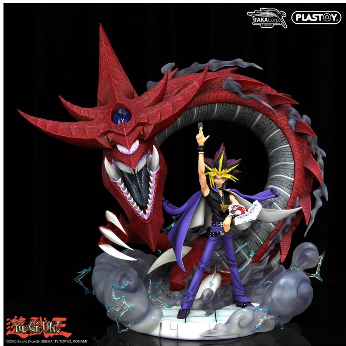 Plastoy - YAMI YUGI & SLIFER - YU-GI-OH! STATUE - Figur