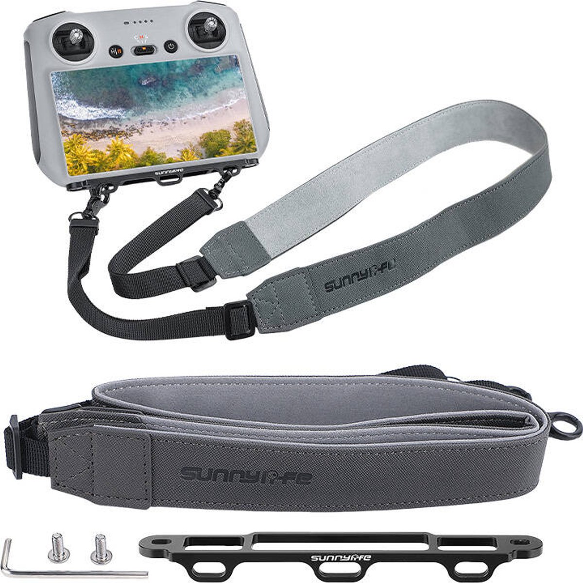 Sunnylife - Mount with lanyard for DJI RC controller (MM3-GS389)
