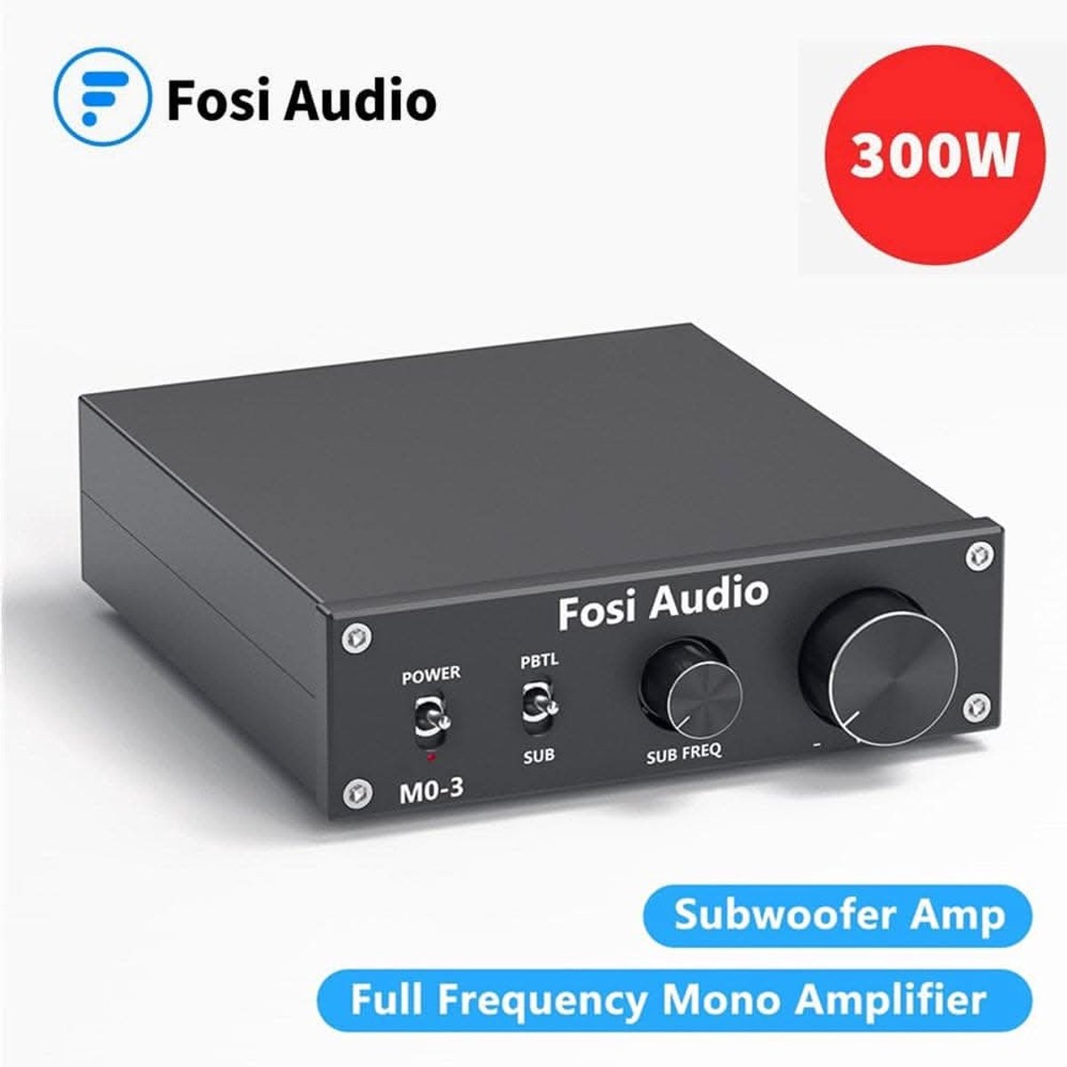 Fosi Audio M03 - Subwoofer Mono Amplifier - 150W