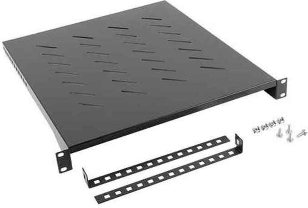 Lanberg AK-1005-B - 1U - Fixed Shelf