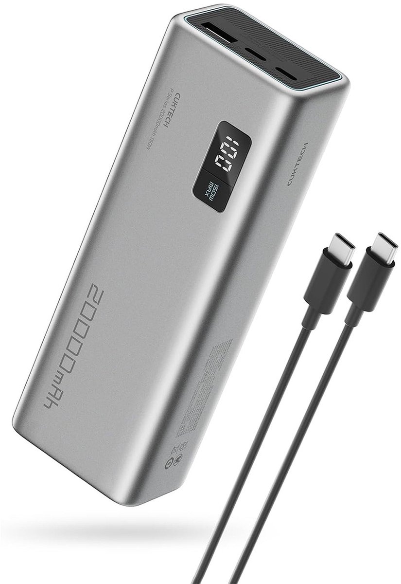 CUKTECH P+Series No. 15 150W - 20000 mAh