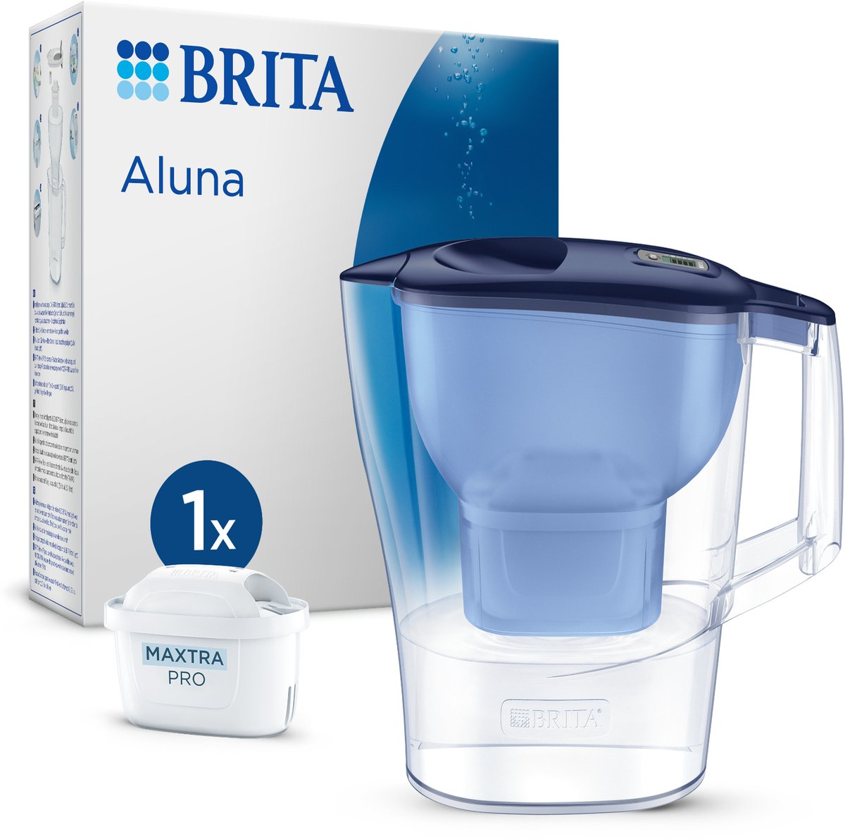 Brita Aluna Filter Jug 2.4LME4W MXPro - Blue