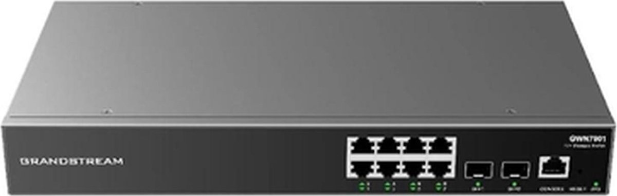 Grandstream GWN7801P 8-Port Gigabit Managed Switch POE+ (120W)