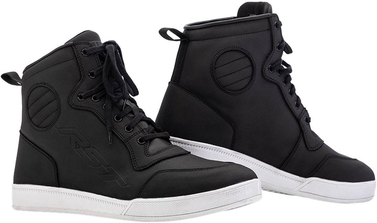RST 3122 Hitop Moto Sneaker Waterproof Motorcycle Boots - UK 7 / Eur 41, Black