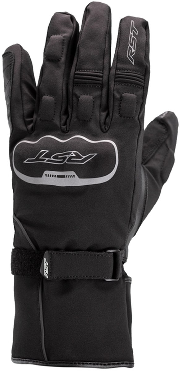 RST 2685 Axiom CE Waterproof Motorcycle Gloves - Small - Black, Black