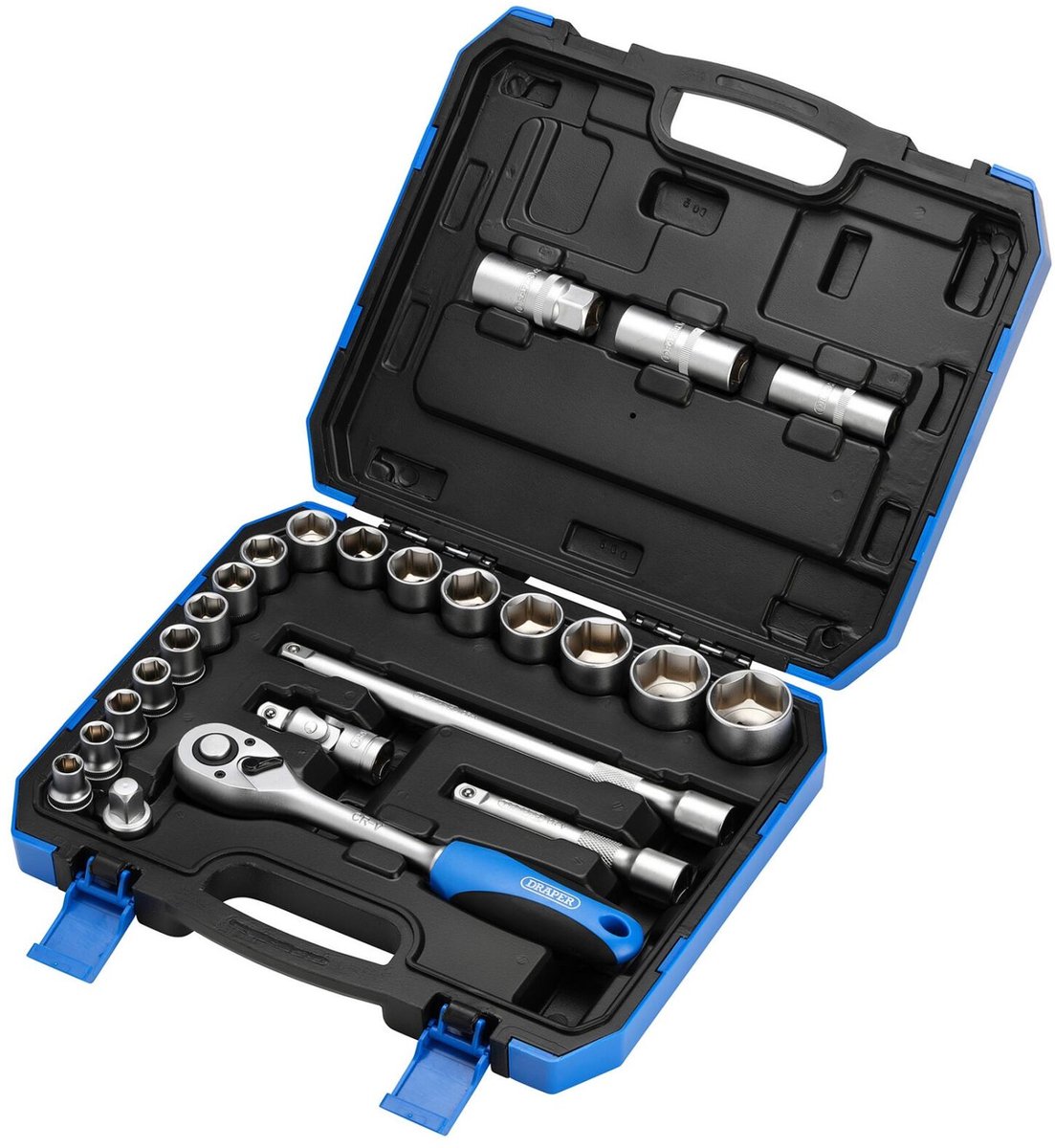 "Draper 1/2" Sq. Dr. Metric Socket Set (24 Piece)"