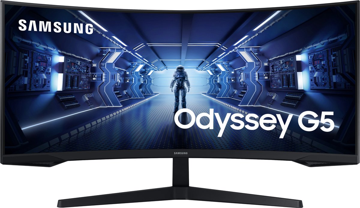 SAMSUNG Monitor C34G55TWWR Schwarz 86,3 cm (34 )