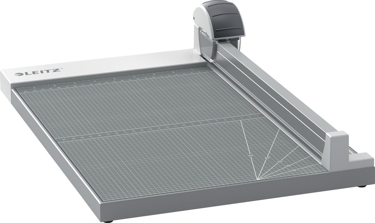 Leitz Precision Office Papierschneider 9027 A4+ 381 mm Einziehbare rotierende Klinge Gerad-, Wellen- und Perforationsschnitt Grau 15 Blatt