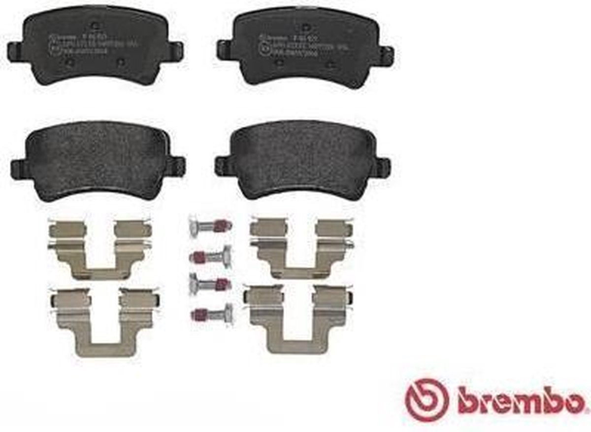 Brembo OE Replacement Brake Pads - Rear Pad Set - TRW Caliper