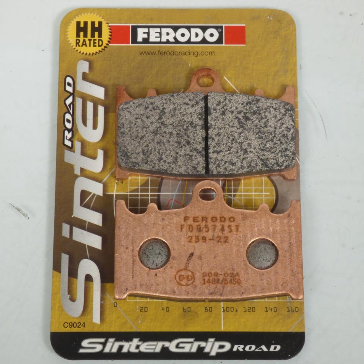 Ferodo FDB574 Sinter-Grip Road Motorcycle Brake Pads