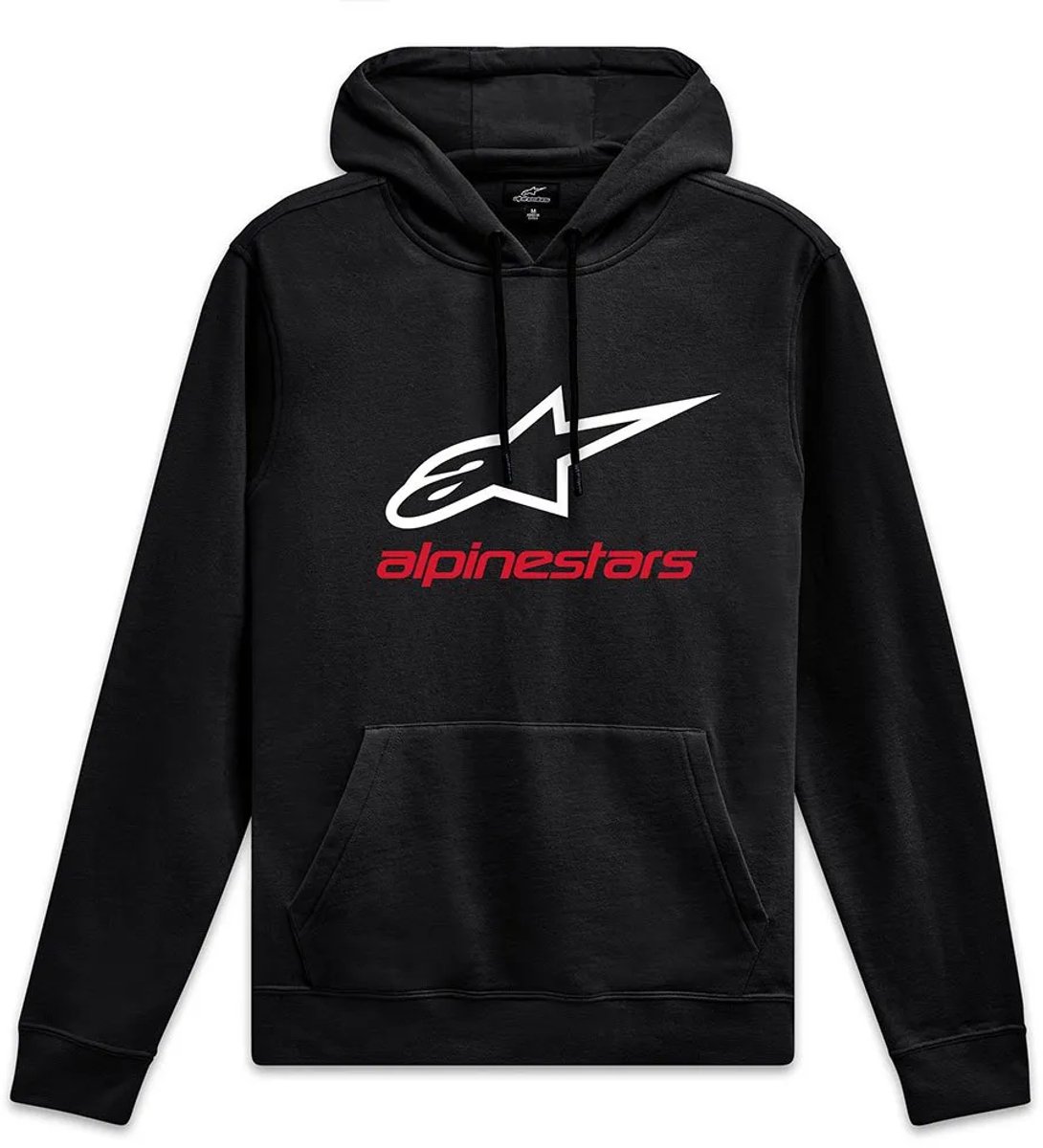 Alpinestars Always V3 Hoodie - Colour: Black / White / Red, Size: XXL