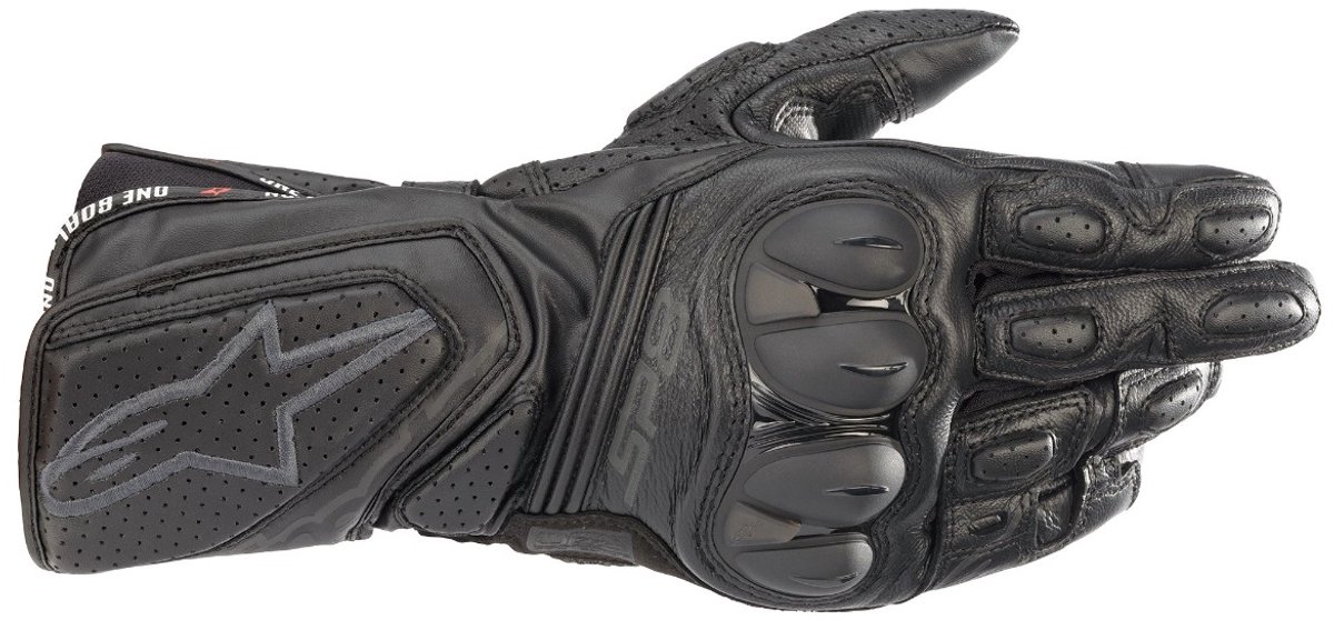 Alpinestars SP-8 V3 Motorcycle Gloves - Small - Black / Black, Black