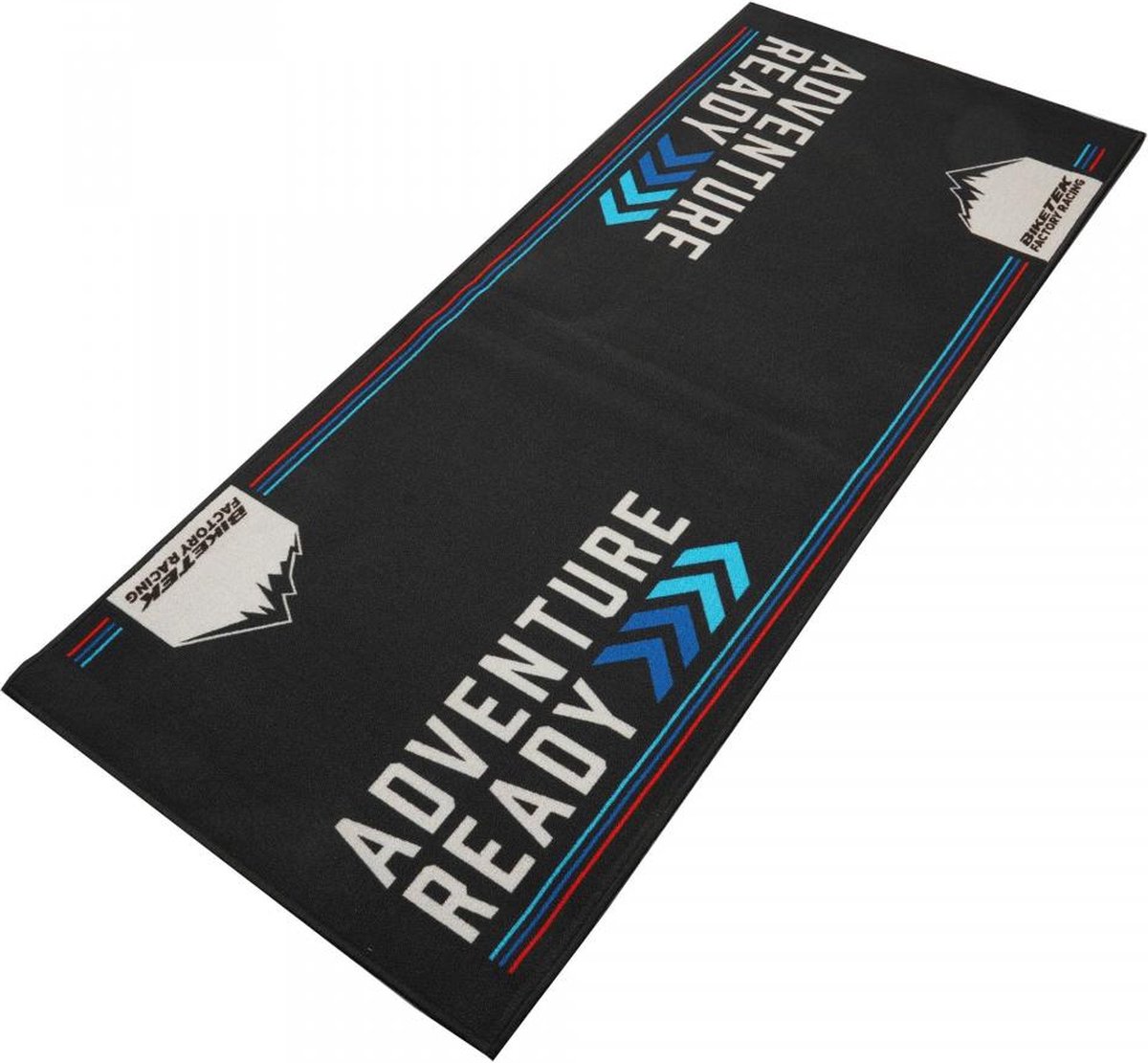 BikeTek Adventure Series Garage Mat - Blue, Blue