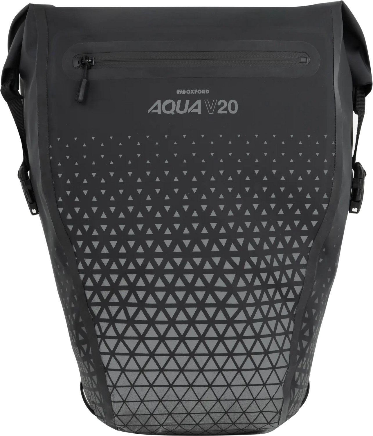 Oxford Aqua V 20 Single Pannier - Black, Black