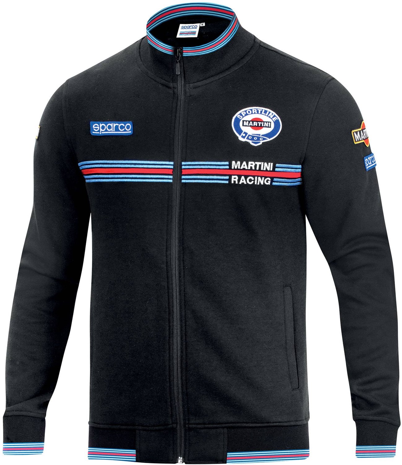 Sparco Martini Racing Full Zip Sweatshirt - M