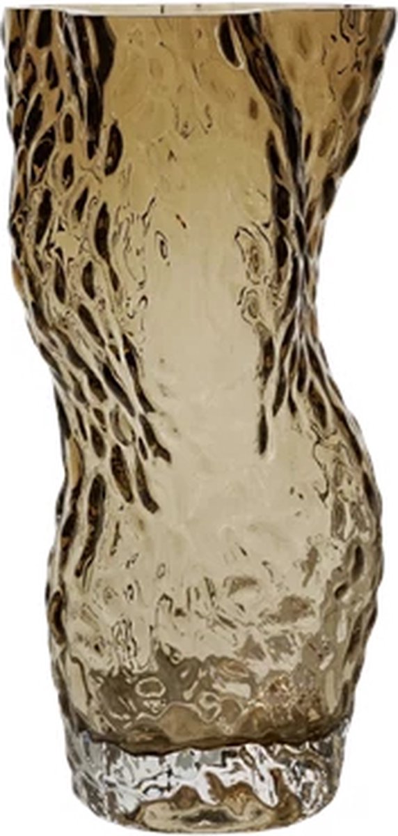 Hein Studio Vaso in vetro Ostrea Rock 30 cm Vetro fumé
