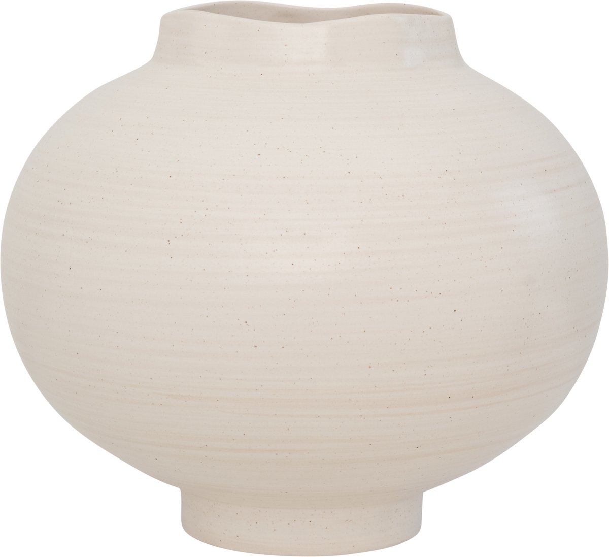 URBAN NATURE CULTURE Jarrón Camila 27 cm Creme