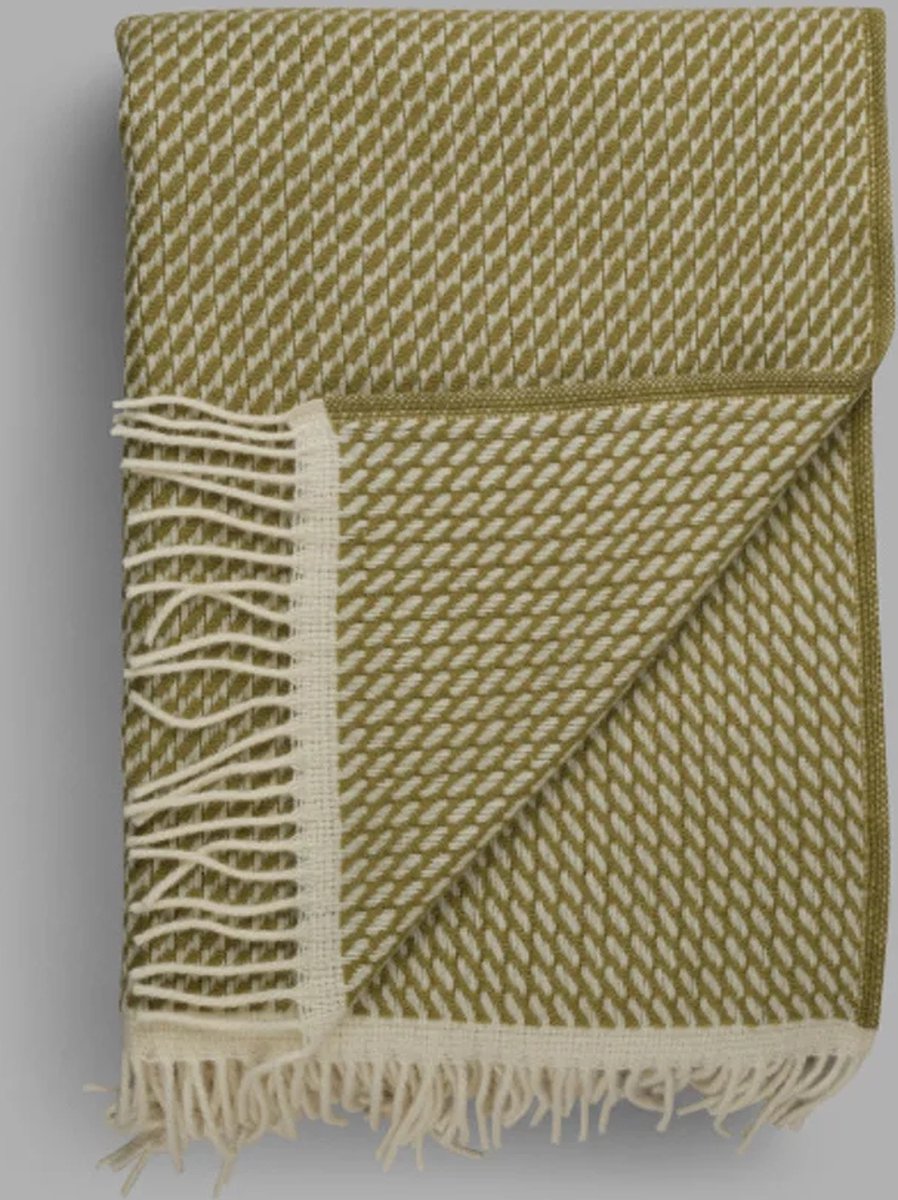 Røros Tweed Manta Mello 150x210 cm Leaf green