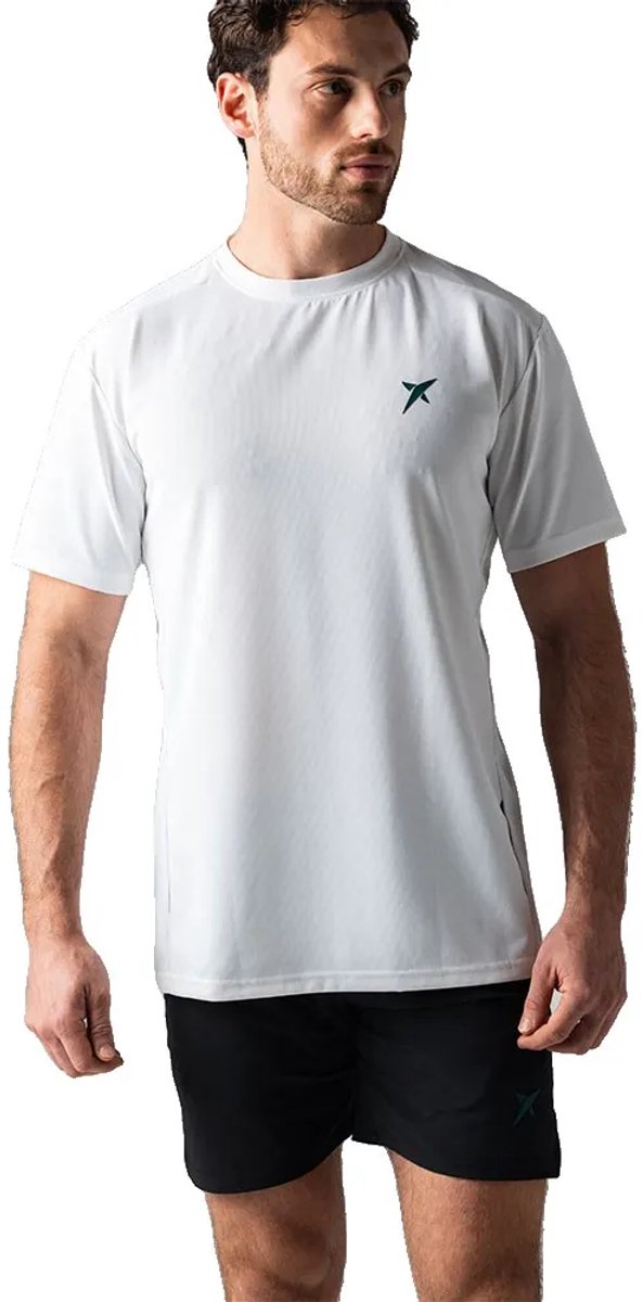 T-Shirt Drop Shot Sanz Performance Weiß 2026