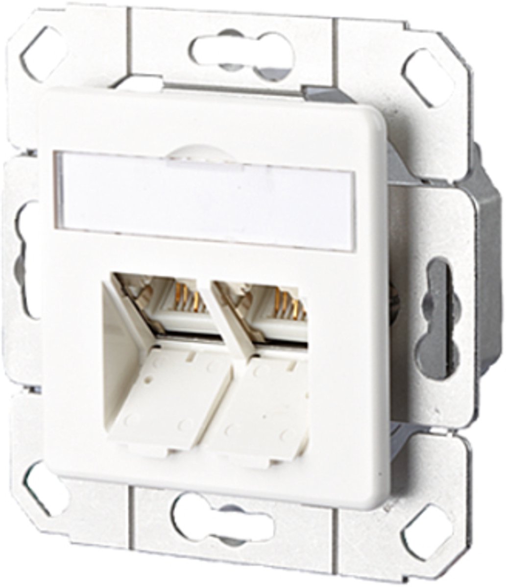 METZ CONNECT 1307381102-I socket-outlet RJ-45 White