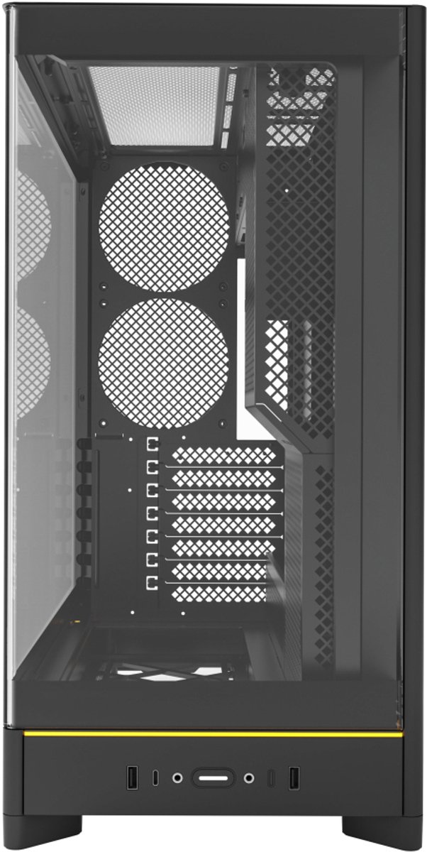 Montech HS02 - Chassi - Miditower - Svart