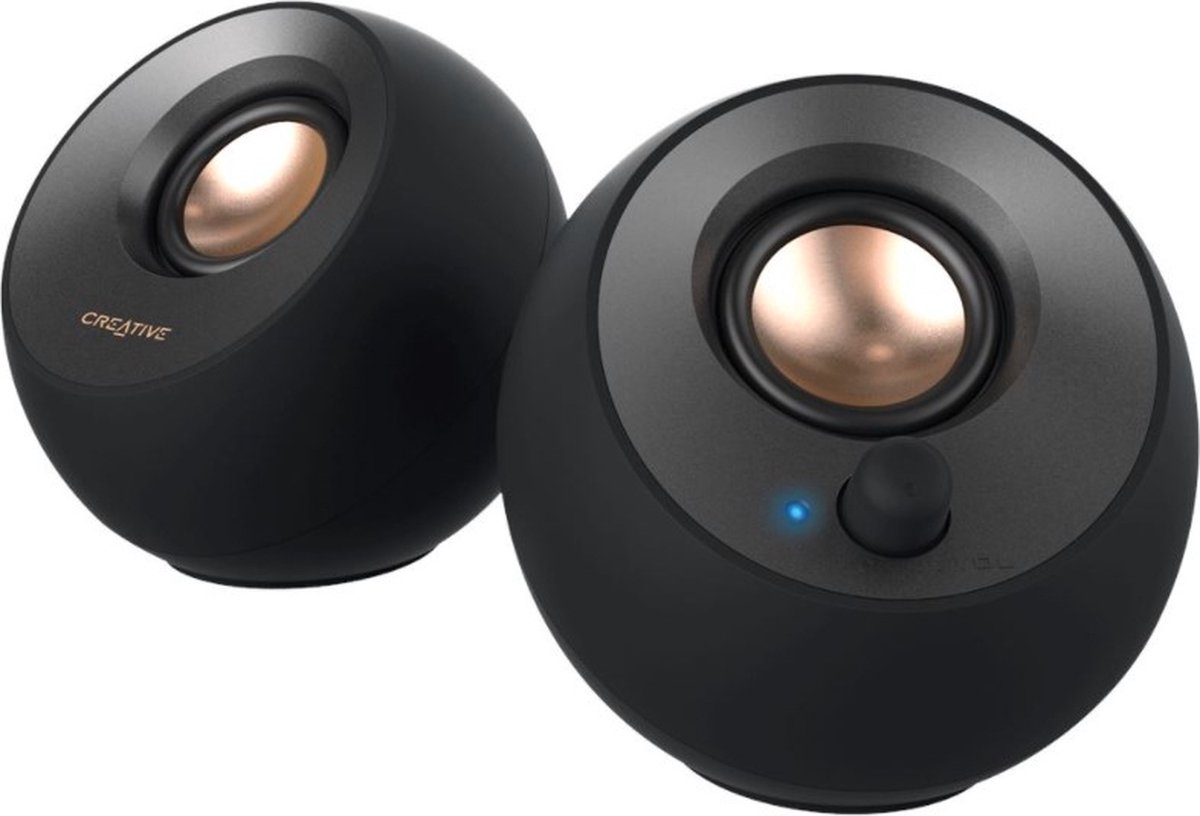 Creative Aktivbox Pebble V2 2.0 Schwarz