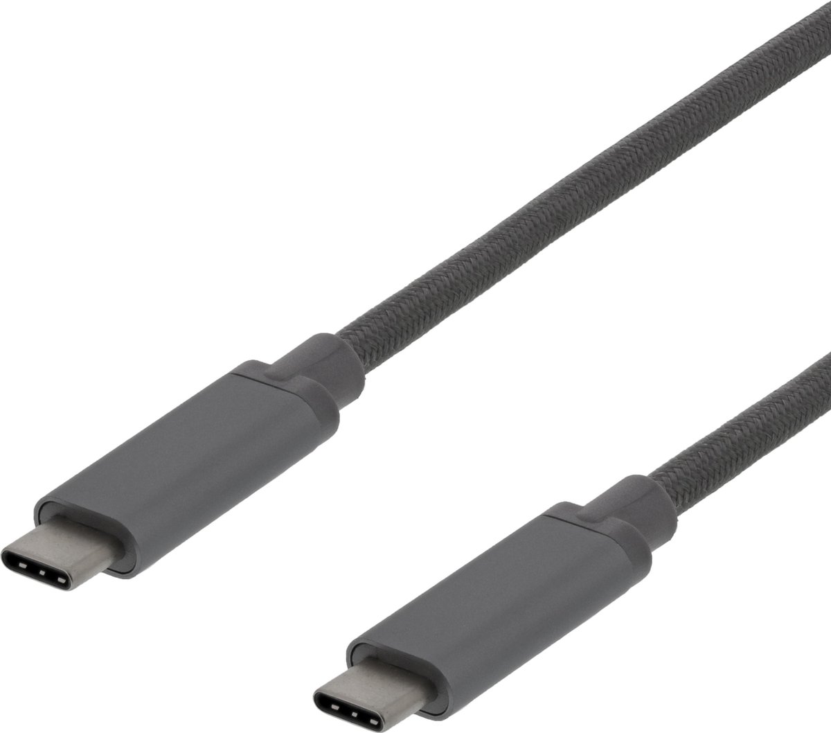 Deltaco USBC-1361 - USB-C cable - 24 pin USB-C to 24 pin USB-C - 50 cm