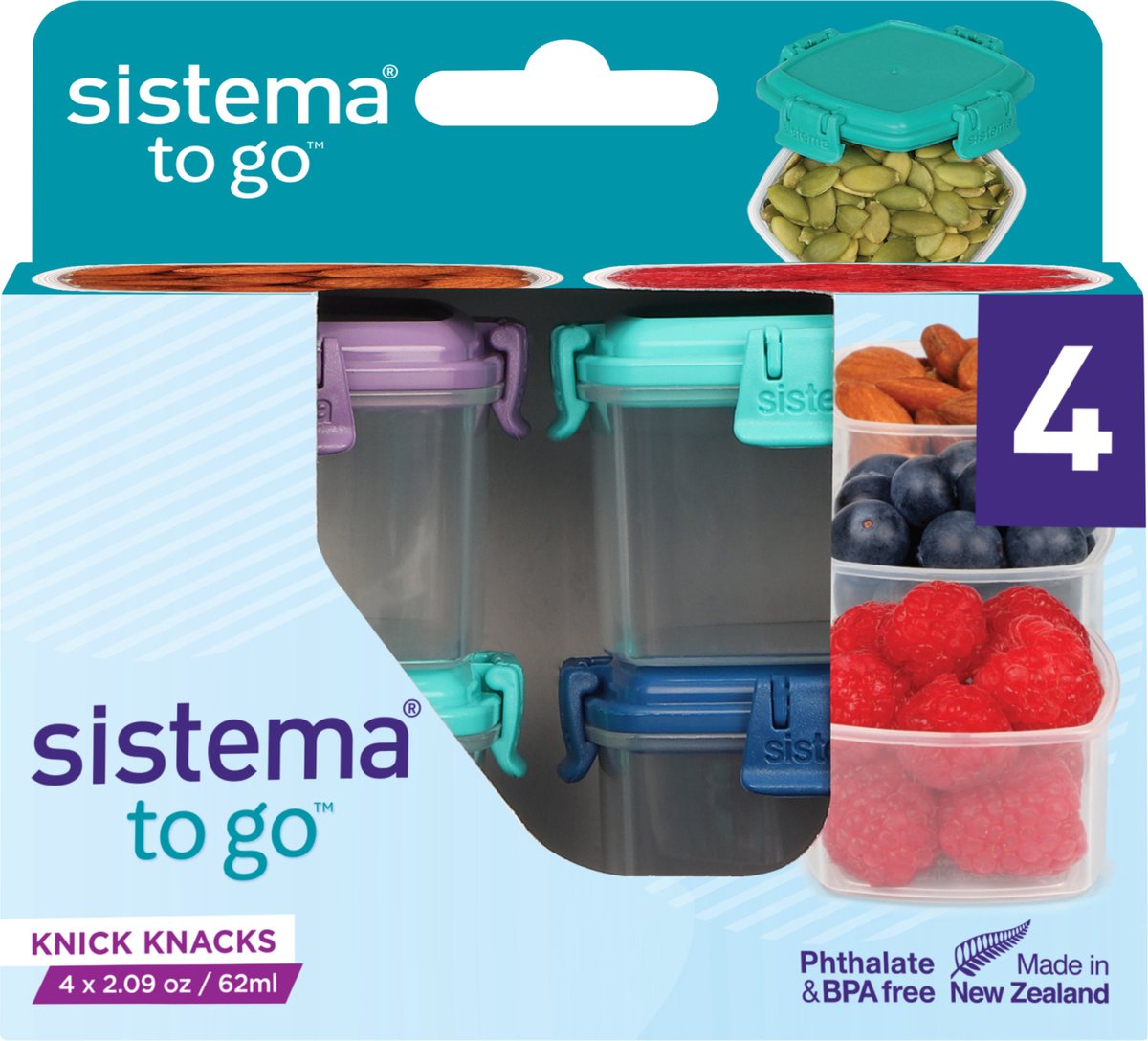Sistema Knick Knack 4Pack62ml