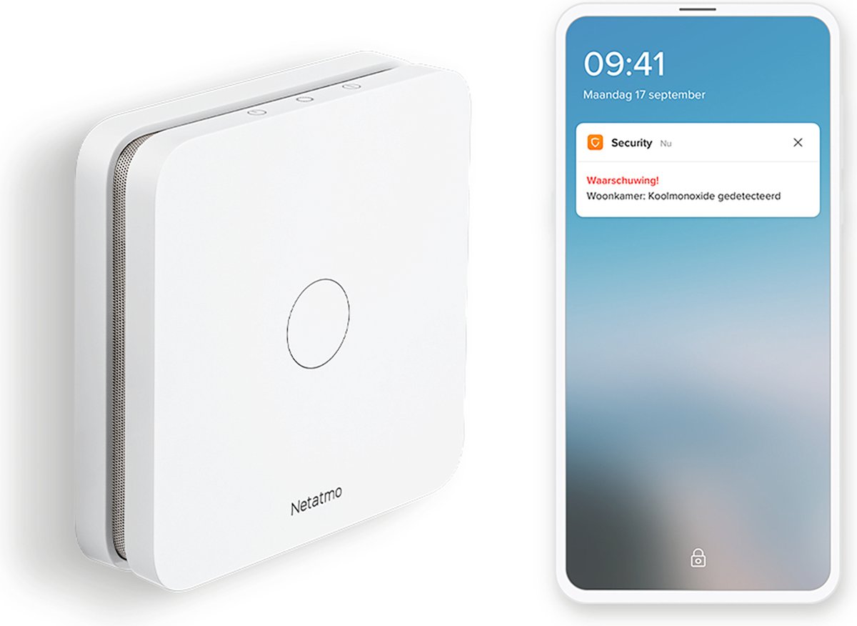 Netatmo Smart Kolmonoxidvarnare
