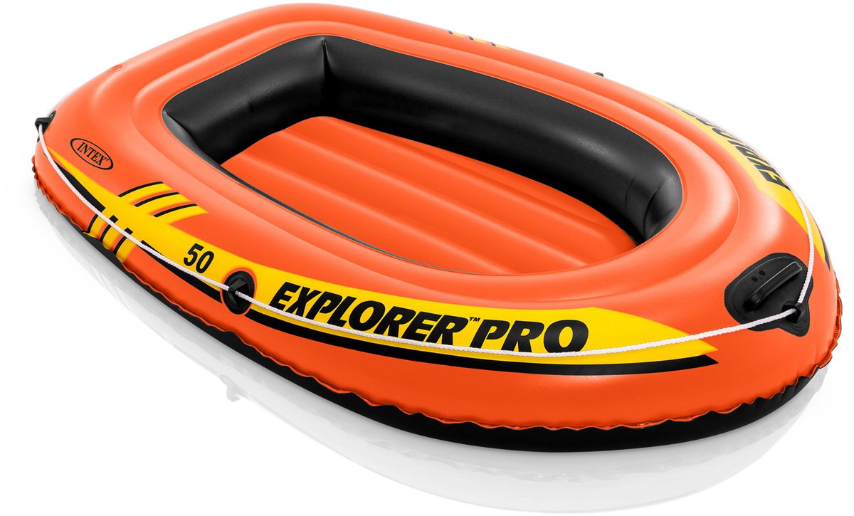 Intex Explorer Pro 50 båt, max 40 kg, ex åror, 137x85x23 cm