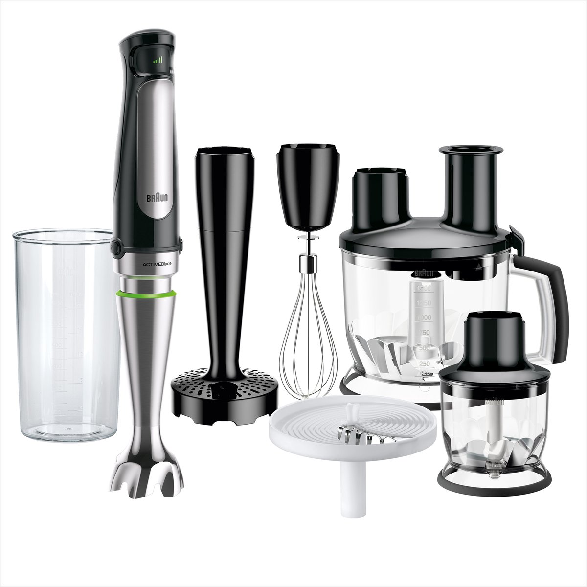 Braun Stavmixer Multiquick 7 MQ 7087X - 1000 W