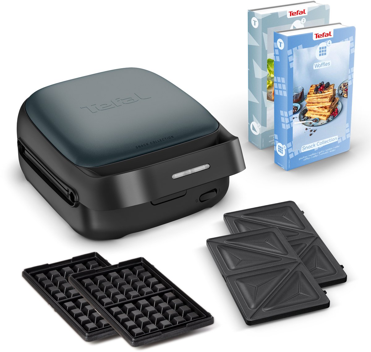 Tefal Smörgåsgrillar Snack collection SW862BF0 - sandwich maker / waffle maker - black