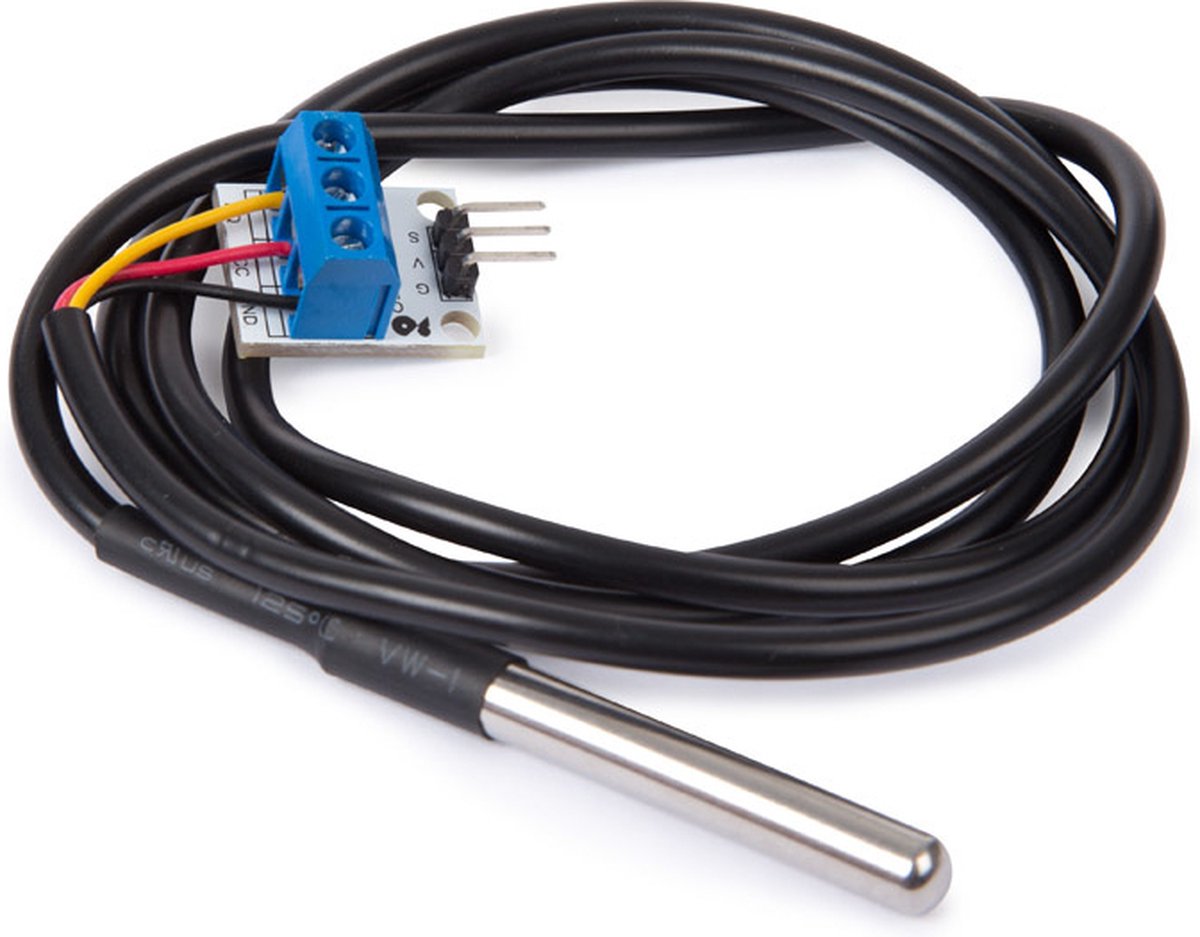 Luxorparts Temperatursensor med kabel för Arduino