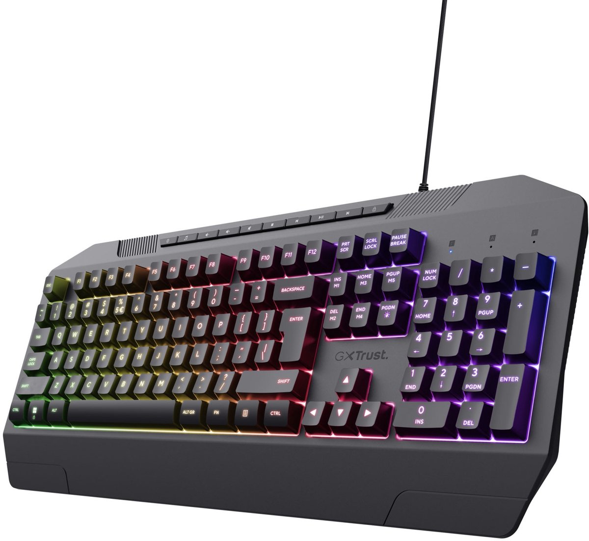 GXTrust GXT 836 Evocx RGB Gamingtangentbord