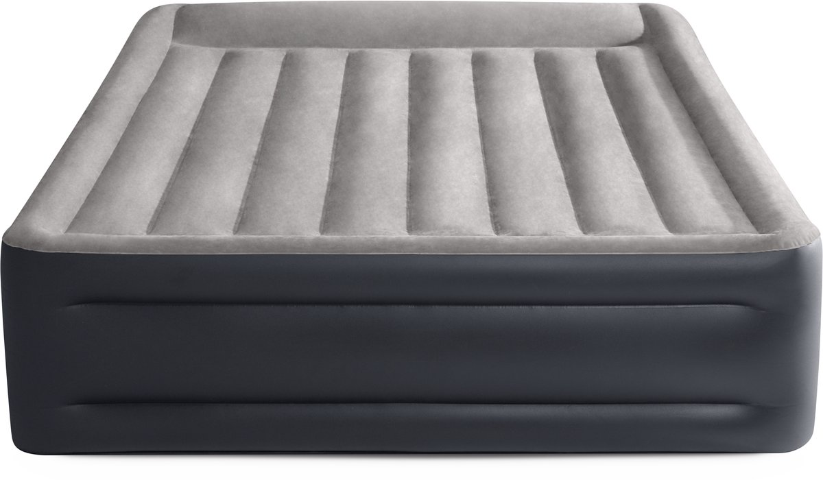 Lit d'appoint gonflable - INTEX - 2 Personnes - 150 x 200 cm - Ultra Plush - Fiber Tech Luxe