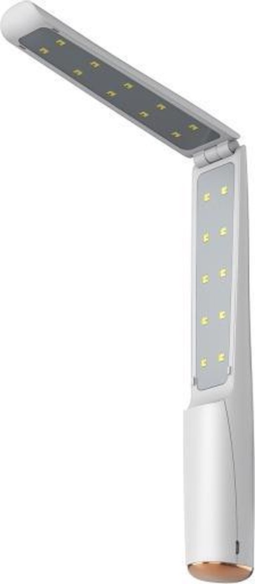 V7 UV Sterilizer 59S Portable UV Sterilizer 3min. Quick Sterilization 99.9% with 20 Beads LED Lamp Foldable and Rechargeable includes a carrying bag.
