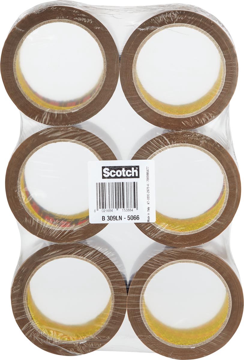 Scotch 7000095477 sealing tape Tan 66 m