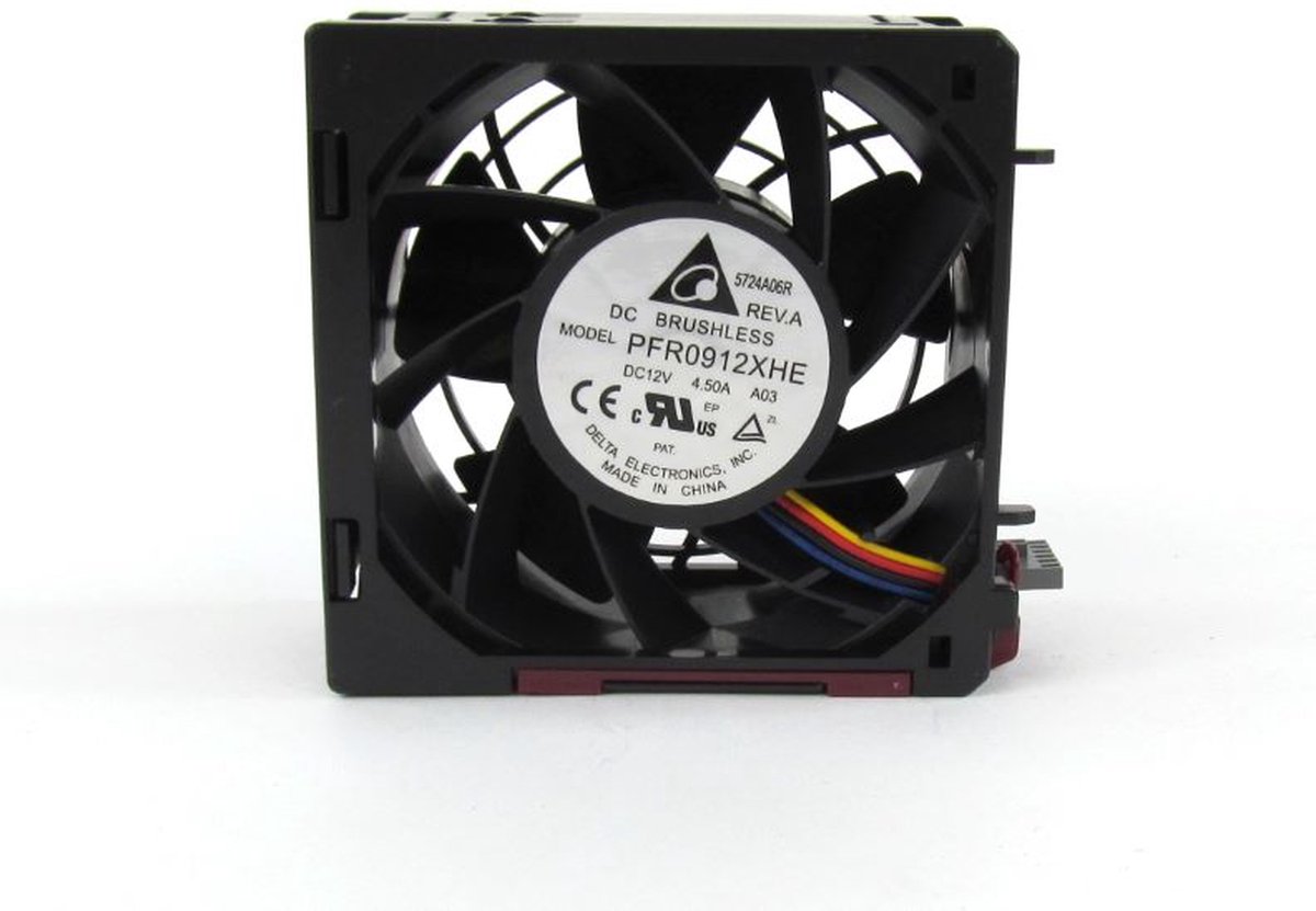 HPE 780976-001 computer cooling system Computer case Fan Black
