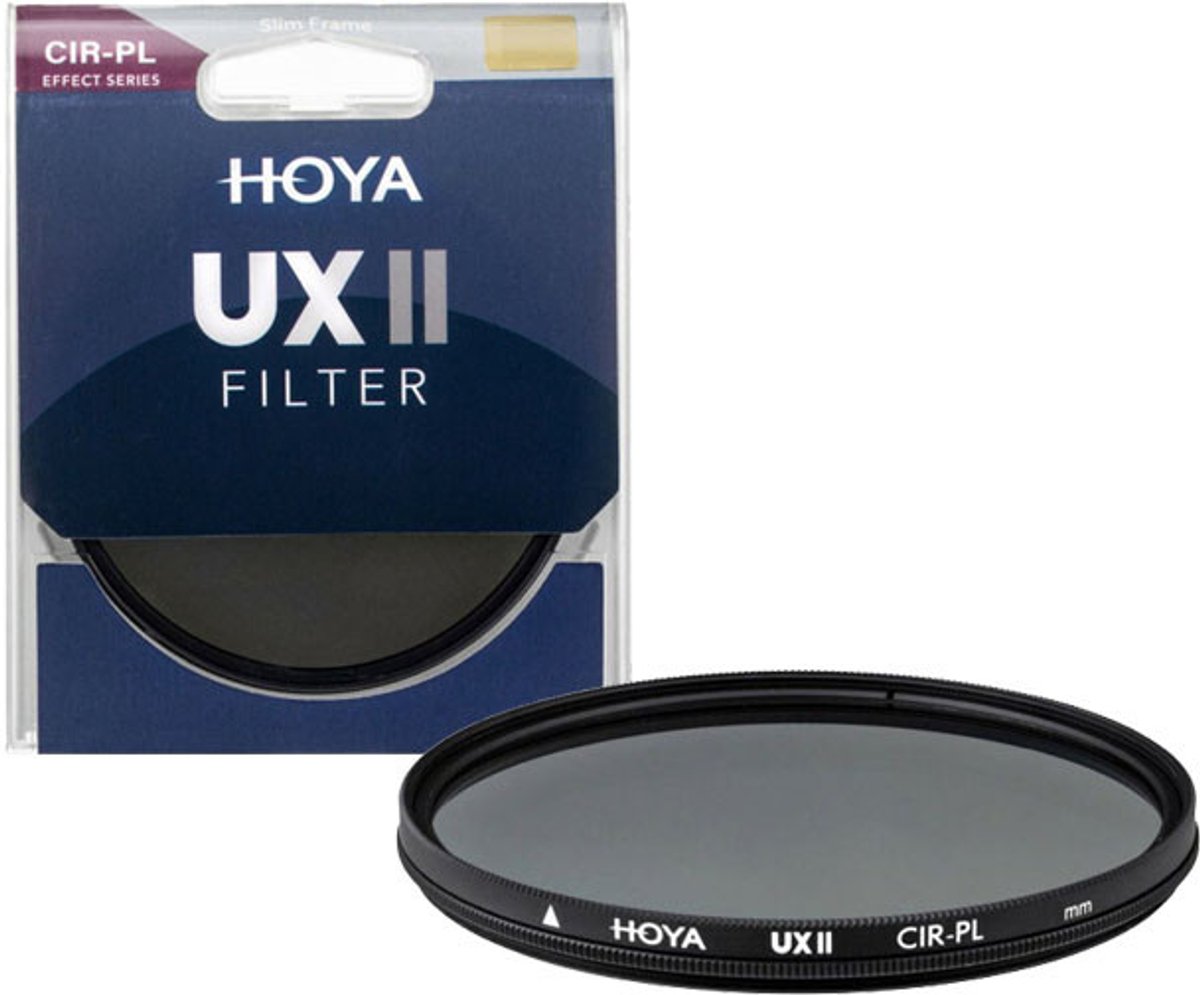 Hoya UX II CIR-PL Circular polarising camera filter 77 mm