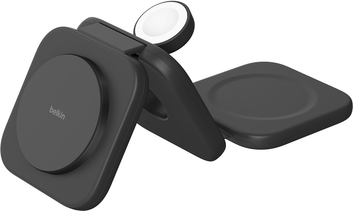 Belkin BoostCharge Pro Headphones Smartphone Smartwatch Black USB Wireless charging Fast charging Indoor