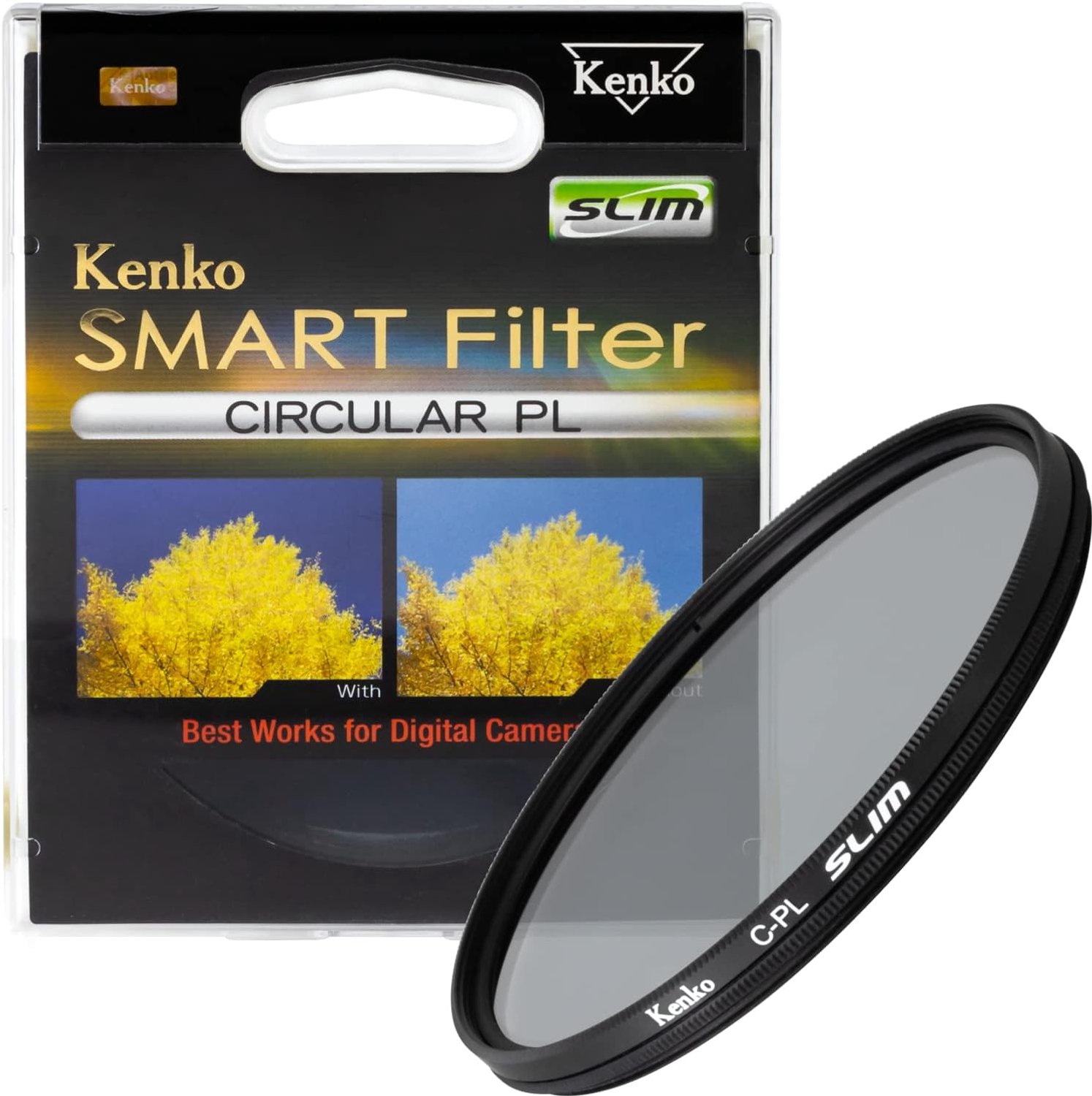 Kenko 237795 camera lens filter Polarising camera filter 77 mm