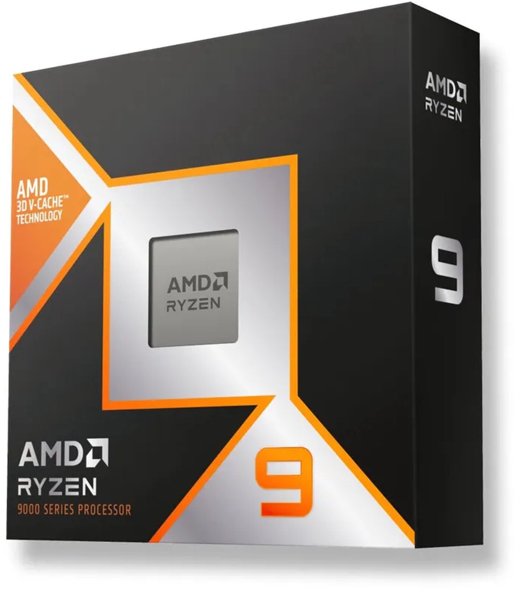 AMD Ryzen 9 9900X3D AMD Ryzen 9 Socket AM5 4 nm Tray AMD 9900X3D