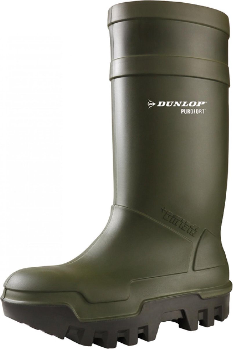 Dunlop Purofort Thermo+ Unisex Adult Black Green