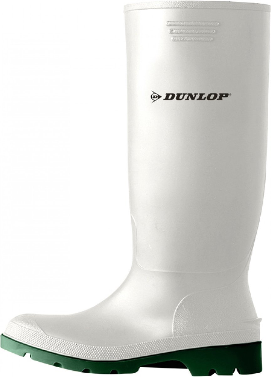 Dunlop Pricemastor Non Safety Waterproof Wellington Boots 1Pr White 8 BBW08